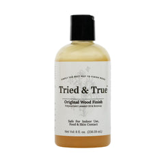 Tried & True frente del envase 8 oz, presentación clara y segura