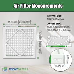 TRIGHTFILTERS filtro instalado en horno mostrando fácil colocación