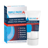 Triple Paste front packaging showing tube and product name with clear benefit