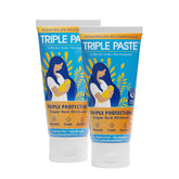Triple Paste empaque frontal mostrando etiqueta y beneficios protectores