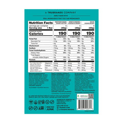 TRUBAR primer plano del interior de la barra que revela su textura cremosa y nutritiva