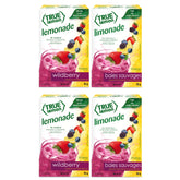 True Citrus caja frontal de True Lemon Wildberry Lemonade mostrando diseño y información