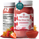 TrueSeaMoss front packaging showing jar and label for clear identification and trust