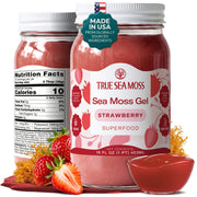 TrueSeaMoss front packaging showing jar and label for clear identification and trust
