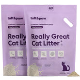 Tuft & Paw front packaging showing lavender scent and clear benefits