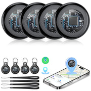 Tukio empaque frontal mostrando el kit de 4 etiquetas, ideal para regalar