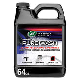 Turtle Wax envase frontal 64 oz mostrando diseño y beneficio de limpieza segura