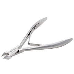 Tweezerman alicate Rockhard frente y empaque, precisión profesional
