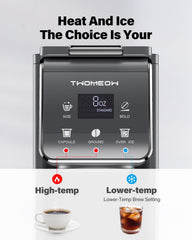 TWOMEOW removable 52 oz water tank for fewer refills and easy filling