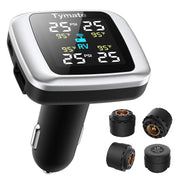 Tymate TM7 monitor front view showing clear tire readings and quick alerts