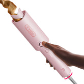 TYMO CURLPRO front view showing compact styling wand and controls for easy use