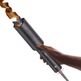 TYMO CURLPRO front view showing sleek design and one-click rotation control for easy styling