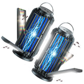 TYPEC front view showing compact bug zapper protecting outdoor space