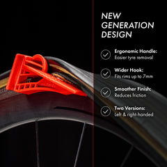 Tyre Glider detalle del nylon cargado con fibra que aporta mayor durabilidad