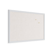 U Brands front view showing white frame and linen surface for stylish organization
