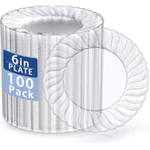 U-QE plato frontal 6 pulgadas, presentación elegante y resistente