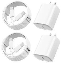 Ubearkk adaptador 20W frente mostrando tamaño compacto y carga rápida