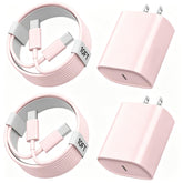 Ubearkk cargador 20W frontal mostrando diseño y beneficio carga rápida