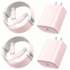 Ubearkk cargador 20W frontal mostrando diseño y beneficio carga rápida