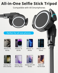 UBeesize compact folded tripod with remote showing portability and easy storage benefit