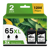 Ubinki 65XL pack frontal mostrando dos cartuchos y empaque, alternativa económica