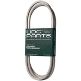 UDC Mower Belts vista frontal de la correa, ajuste OEM seguro