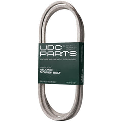 UDC Mower Belts vista frontal de la correa, ajuste OEM seguro