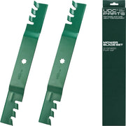 UDC Parts front view of two GY20850 blades showing full shape and fit benefit