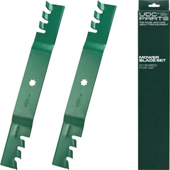 UDC Parts front view of two GY20850 blades showing full shape and fit benefit