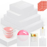 UEIVEDOS front packaging of the 560-piece dish packing kit showing included items and benefit of complete set