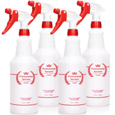 Uineko pack de 4 botellas 32 oz frente, ahorro y organización