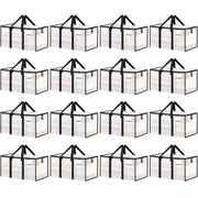 ukeetap vista frontal del pack de 16 bolsas, organiza y ahorra espacio