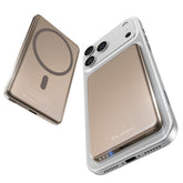 ULiXWH front view showing slim alloy charger and premium finish, easy portability benefit