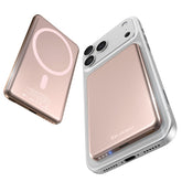 ULiXWH front angled view showing slim pink design and quick portability