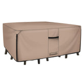ULTCOVER front view on table showing full coverage and weather protection