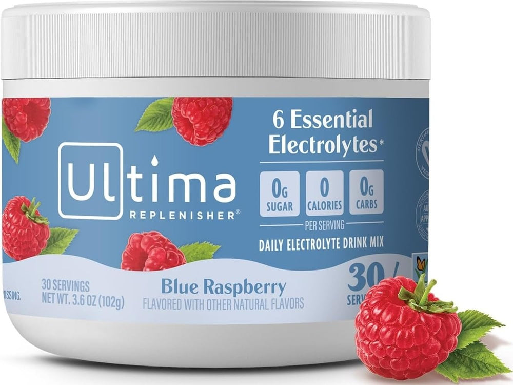 Ultima Replenisher lata frente, presentación clara y fácil de identificar