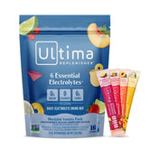 Ultima Replenisher vista frontal del empaque y colores atractivos