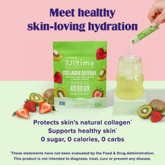 Ultima Replenisher polvo kiwi strawberry textura fina y sin grumos