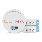 Ultra Pouches lata frontal Cool Mint mostrando diseño y utilidad