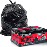 Ultrasac frente del paquete de 50 bolsas mostrando tamaño y marca, solución económica