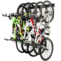 Ultrawall rail frontal montado mostrando almacenamiento organizado y ahorro de espacio