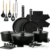 Umite Chef front packaging showing full 21-piece set and contents benefit: clear item overview