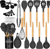 Umite Chef front packaging showing full 33-piece set and organized holder benefit