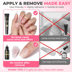 UNA GELLA textura semisólida del pegamento control sin goteos