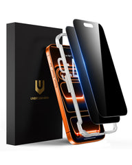 UNBREAKcable protector frontal en su embalaje, protege privacidad y pantalla