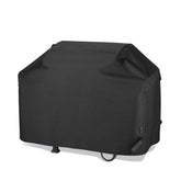 Unicook front view of 65-inch cover protecting grill, durable protection