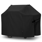 Unicook funda parrilla frontal mostrando ajuste completo y protección contra lluvia