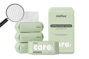 UNIFREE paquete frontal mostrando cantidad y formato, práctico y compacto