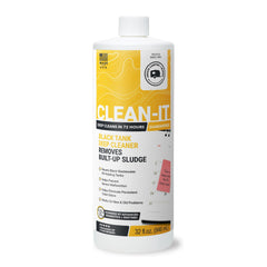Unique Clean-It frente del envase mostrando 32 oz y beneficios de limpieza