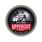 UPPERCUT DELUXE front packaging showing product and benefit of matte finish